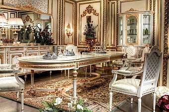 Стол ASNAGHI INTERIORS IT3601 Стол ASNAGHI INTERIORS IT3601 фабрика ASNAGHI INTERIORS из Италии