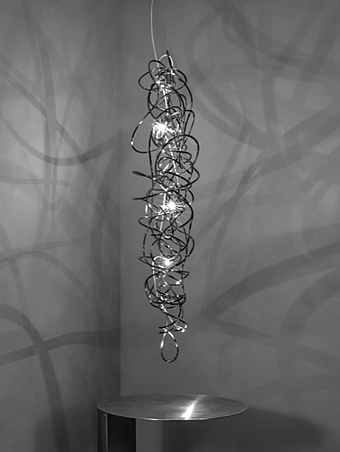 Люстра вертикальная TERZANI Doodle фабрика TERZANI из Италии