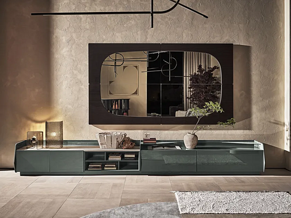 Деревянная низкая тумба Gallotti&Radice Gastone фабрика Gallotti & Radice из Италии. Фото №2