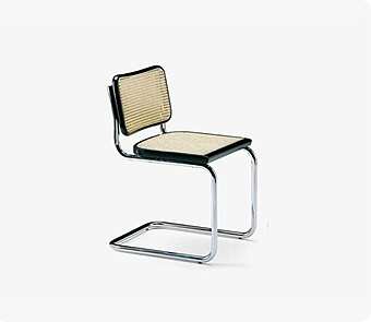 Стул с металлической основой и мягкой обивкой ALIVAR Breuer 104 фабрика ALIVAR из Италии