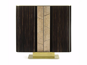 Высокий шкаф с дверцами из дерева MARIONI Vincent 02728A фабрика MARIONI из Италии