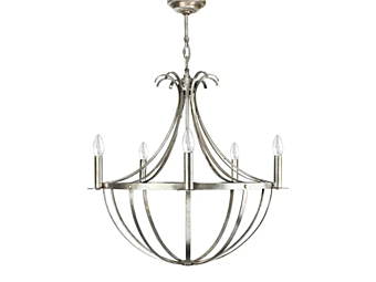 Металлическая люстра Impero от Abrissi 11027 фабрика ABRISSI из Италии