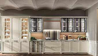Кухня с островом из материала ASTER CUCINE Portrait LA MAGIA Кухня с островом из материала ASTER CUCINE Portrait LA MAGIA фабрика Aster Cucine из Италии