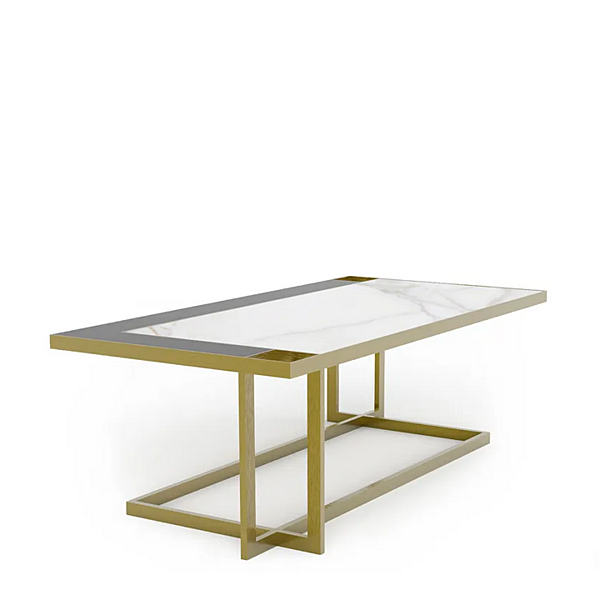 Прямоугольный журнальный стол из дерева MARIONI Gary 02863 фабрика MARIONI из Италии. Фото №3