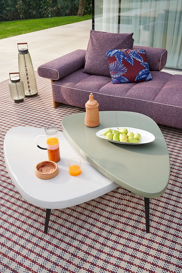 Коврик для улицы из полипропилена CASSINA Check Spider фабрика CASSINA из Италии. Фото №2