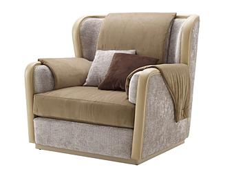 Кресло с подлокотниками из ткани AR INTERIORS Oliver OL91 фабрика AR Interiors из Италии