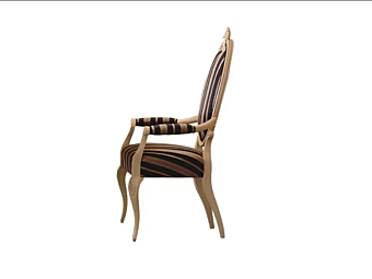 Кресло с обивкой из ткани и подлокотниками Medallion Martini Interiors Yul Кресло с обивкой из ткани и подлокотниками Medallion Martini Interiors Yul фабрика MARTINI INTERIORS из Италии