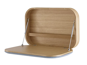 Настольный секретер с распашными дверцами из дуба LIGNE ROSET NUBO 19980141 Настольный секретер с распашными дверцами из дуба LIGNE ROSET NUBO 19980141 фабрика LIGNE ROSET из Италии
