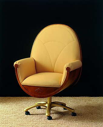 Кресло с обитой спинкой и вращающимся механизмом CARPANELLI Gran Confort PO18 фабрика CARPANELLI из Италии