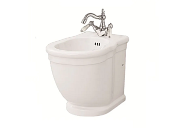 Напольный керамический биде с установкой к стене CAPRI Gaia Mobili фабрика GAIA из Италии