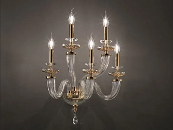 Настенный светильник с кристаллами Swarovski Euroluce Lampadari Atalia A5 Настенный светильник с кристаллами Swarovski Euroluce Lampadari Atalia A5 фабрика EUROLUCE LAMPADARi из Италии
