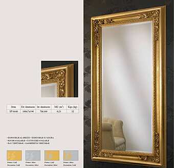 Зеркало TONIN CASA Classic Collection SP 6440 Зеркало TONIN CASA Classic Collection SP 6440 фабрика TONIN CASA из Италии