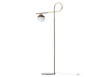 LED напольная лампа из железа коллекции Node CORTEZARI 1490 фабрика CORTE ZARI из Италии