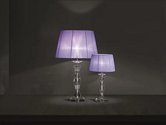 Настольная лампа с кристаллами Сваровски Arcobaleno от Euroluce Lampadari фабрика EUROLUCE LAMPADARi из Италии