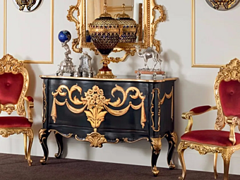 Сторонний шкаф с дверцами из дерева MODENESE GASTONE 13605 Сторонний шкаф с дверцами из дерева MODENESE GASTONE 13605 фабрика MODENESE GASTONE из Италии