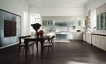 Линейная встроенная кухня Avenue из материала ASTER CUCINE Avenue 4 Линейная встроенная кухня Avenue из материала ASTER CUCINE Avenue 4 фабрика Aster Cucine из Италии