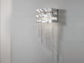 Настенный светильник с кристаллами Сваровски Euroluce Lampadari Hydra фабрика EUROLUCE LAMPADARi из Италии