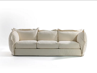 Диван с мягкой спинкой и съемным чехлом из ткани MOROSO Cloudscape DL8F0C фабрика Moroso из Италии