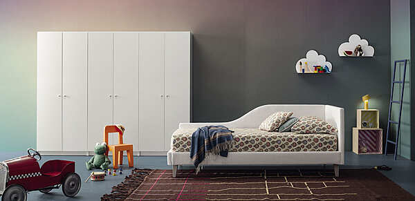 Кровать TWILS "Be-Max Mod. 8" 258093P7 фабрика TWILS (VENETA CUSCINI) из Италии. Фото №3