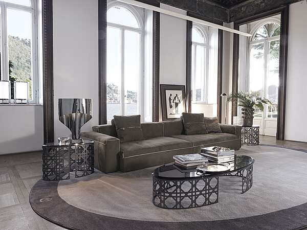 Диван VITTORIA FRIGERIO Sforza VF10508+VF10520DX фабрика VITTORIA FRIGERIO из Италии. Фото №3