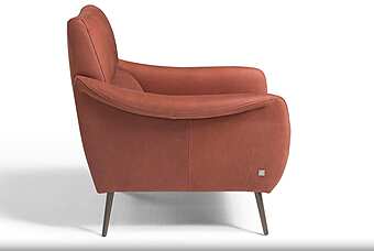 Кресло с подголовником из ткани Marinelli Home Dodo M1292 фабрика Marinelli Home из Италии