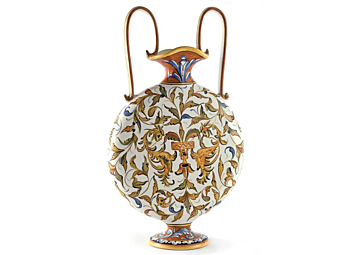 Керамическая ваза ручной работы Raffaello L_Antica Deruta RF/1197/50 Керамическая ваза ручной работы Raffaello L_Antica Deruta RF/1197/50 фабрика L'Antica Deruta из Италии