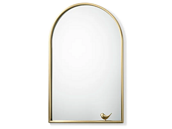 Зеркало настенное в раме с изображением птицы GHIDINI1961 EG504SB102 фабрика GHIDINI1961 из Италии