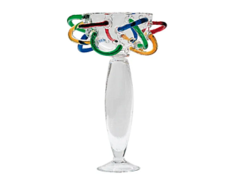 Центральная ваза из blown glass Driade OLGA фабрика Driade из Италии