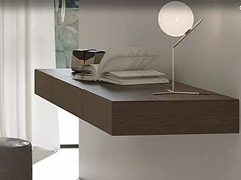 Туалетный столик настенный из массива дерева OLIVIERI Vanity VAN04 фабрика OLIVIERI из Италии