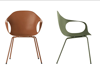 Кресло с подлокотниками из полиуретана Kristalia Elephant 05ELE11 фабрика Kristalia из Италии