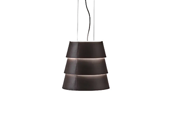 Подвесная лампа из натуральной кожи ENRICO PELLIZZONI Tulip фабрика ENRICO  PELLIZZONI из Италии