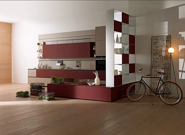 Ламинатная кухня с фасадами VALCUCINE Riciclantica фабрика VALCUCINE из Италии. Фото №2