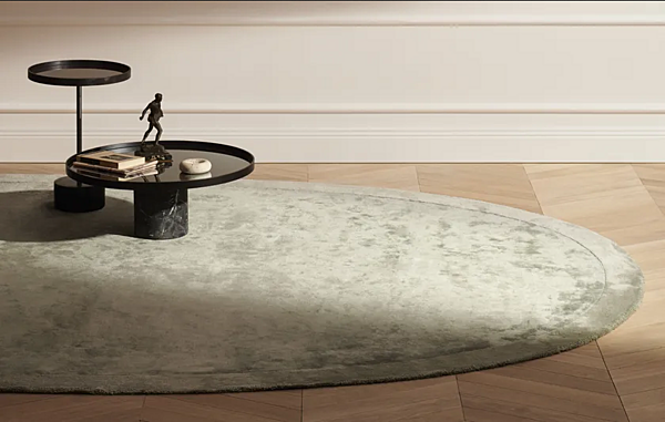 Круглый тканевый ковер однотонный CASSINA In Touch фабрика CASSINA из Италии. Фото №4