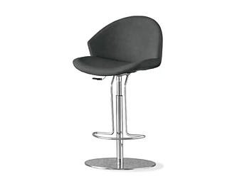Барный стул из экокожи с газлифтом SEDIT PARIS SPARMEC фабрика SEDIT из Италии
