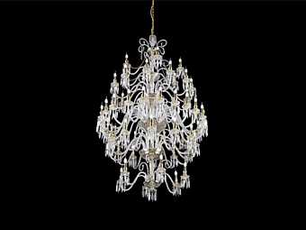 Кристаллическая люстра Imperial Charm цвет L60 Euroluce Lampadari Кристаллическая люстра Imperial Charm цвет L60 Euroluce Lampadari фабрика EUROLUCE LAMPADARi из Италии