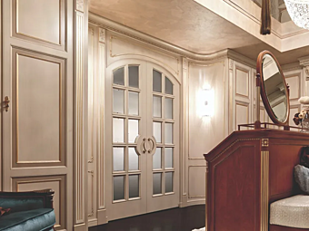 Дверь с hinged конструкцией из дерева и стекла Progetto 1 Martini Interiors Дверь с hinged конструкцией из дерева и стекла Progetto 1 Martini Interiors фабрика MARTINI INTERIORS из Италии