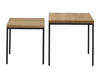 Кофейный стол квадратной формы из дуба LIGNE ROSET Gaby 19980430 фабрика LIGNE ROSET из Италии