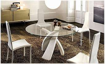 Стол ELISEO - 8028FSV_glass