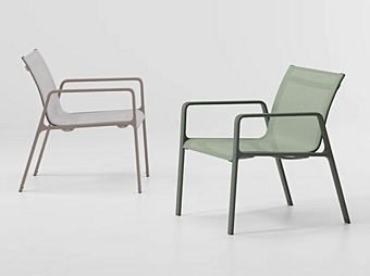 Кресло с обивкой из ткани складное KETTAL Park Life KS1100600 фабрика KETTAL из Италии