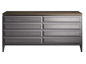 Деревянный комод с ящиками синего цвета коллекции Blue Luna CPRN HOMOOD B111, B112