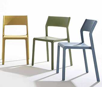 Стул из металла и полипропилена ARREX A051 фабрика ARREX из Италии