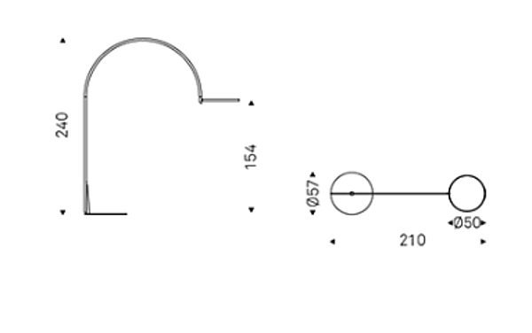 Торшер CATTELAN ITALIA Giorgio Cattelan ARX фабрика CATTELAN ITALIA из Италии. Фото №3