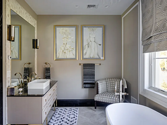 Комплект мебели для ванной из дерева Chicago North Shore Martini Interiors Комплект мебели для ванной из дерева Chicago North Shore Martini Interiors фабрика MARTINI INTERIORS из Италии