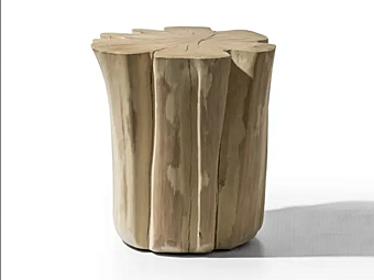 Кофейный столик из кирпичного материала Gervasoni Brick M фабрика Gervasoni из Италии