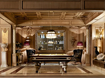 Деревянная панель с интегрированным освещением из дуба Montecarlo Martini Interiors Деревянная панель с интегрированным освещением из дуба Montecarlo Martini Interiors фабрика MARTINI INTERIORS из Италии