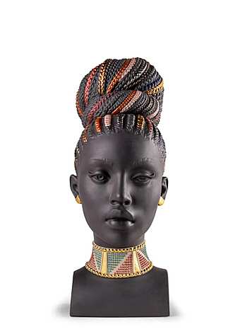 Бюст LLADRO African colors Sculpture фабрика LLADRO из Италии