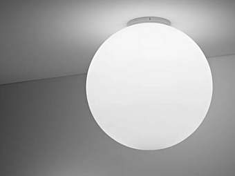 Потолочная лампа из стекла с галогеновым и флуоресцентным освещением Fabbian Lumi Sfera Потолочная лампа из стекла с галогеновым и флуоресцентным освещением Fabbian Lumi Sfera фабрика Fabbian из Италии