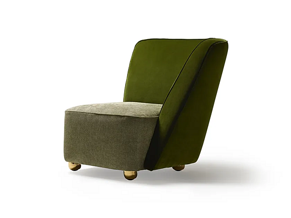 Угловое кресло с тканевой обивкой BAIA RG MARIONI I0311 фабрика MARIONI из Италии. Фото №1