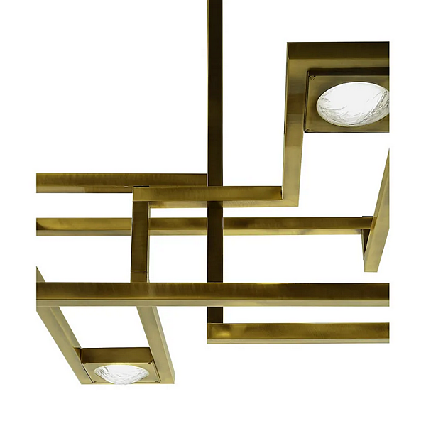 Подвесная LED лампа из латуни MARIONI Cecile 02803 фабрика MARIONI из Италии. Фото №8