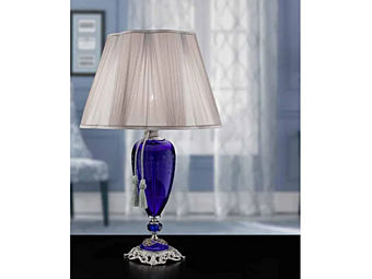 Настольная лампа из хрусталя Euroluce Lampadari коллекции Melody LG1 фабрика EUROLUCE LAMPADARi из Италии